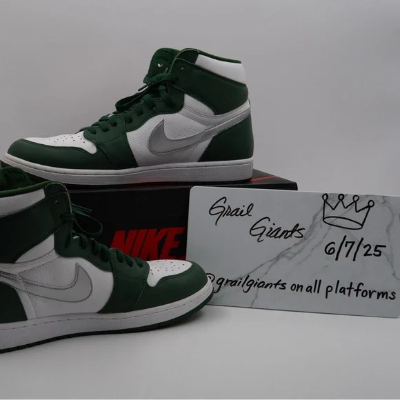 AIR JORDAN 1 High OG in Gorge Green (2022) - ** PRISTINE IN BOX. ** SZ 14 - Picture 7 of 8